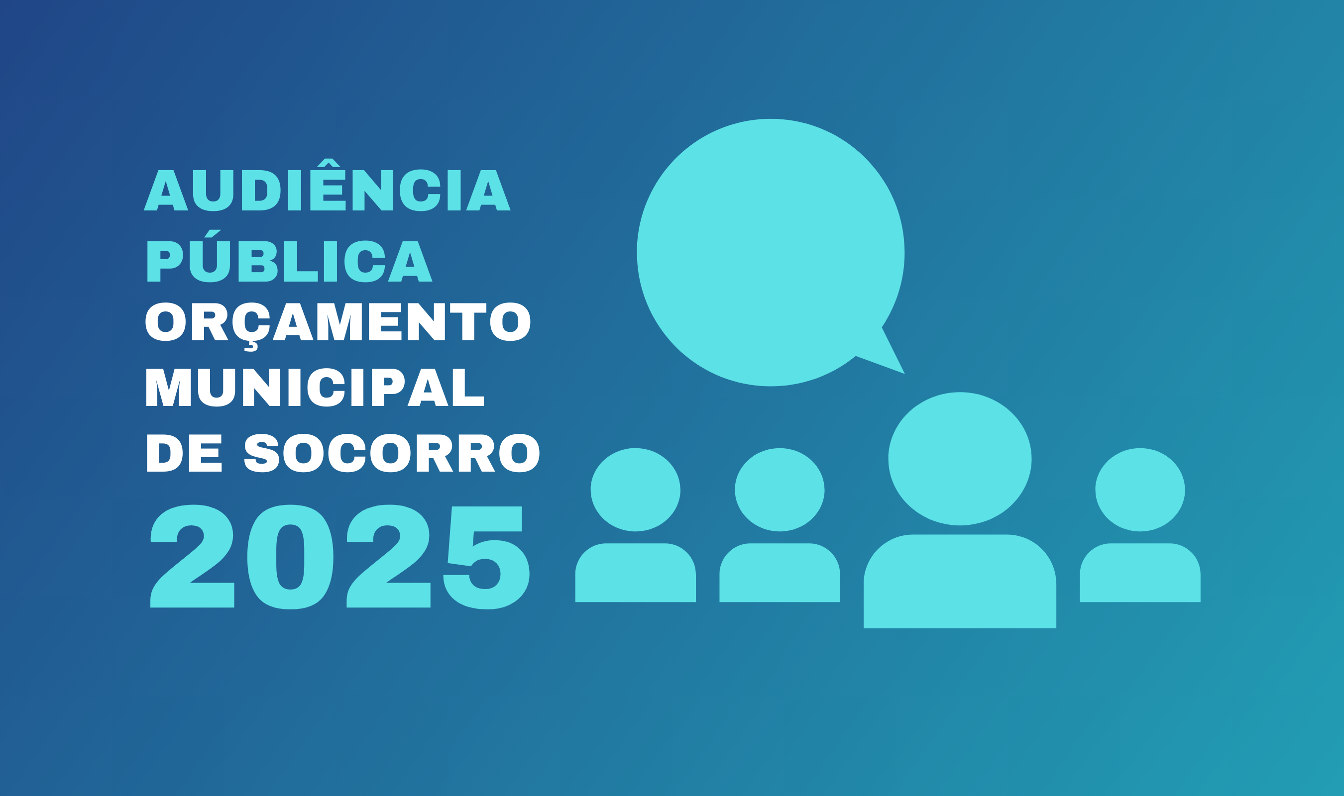 Câmara Municipal realizará audiência pública para ouvir população sobre orçamento municipal para 2025.